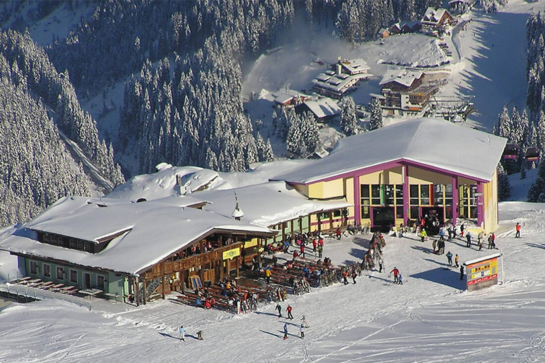 Mountain station ski resort Hochfügen