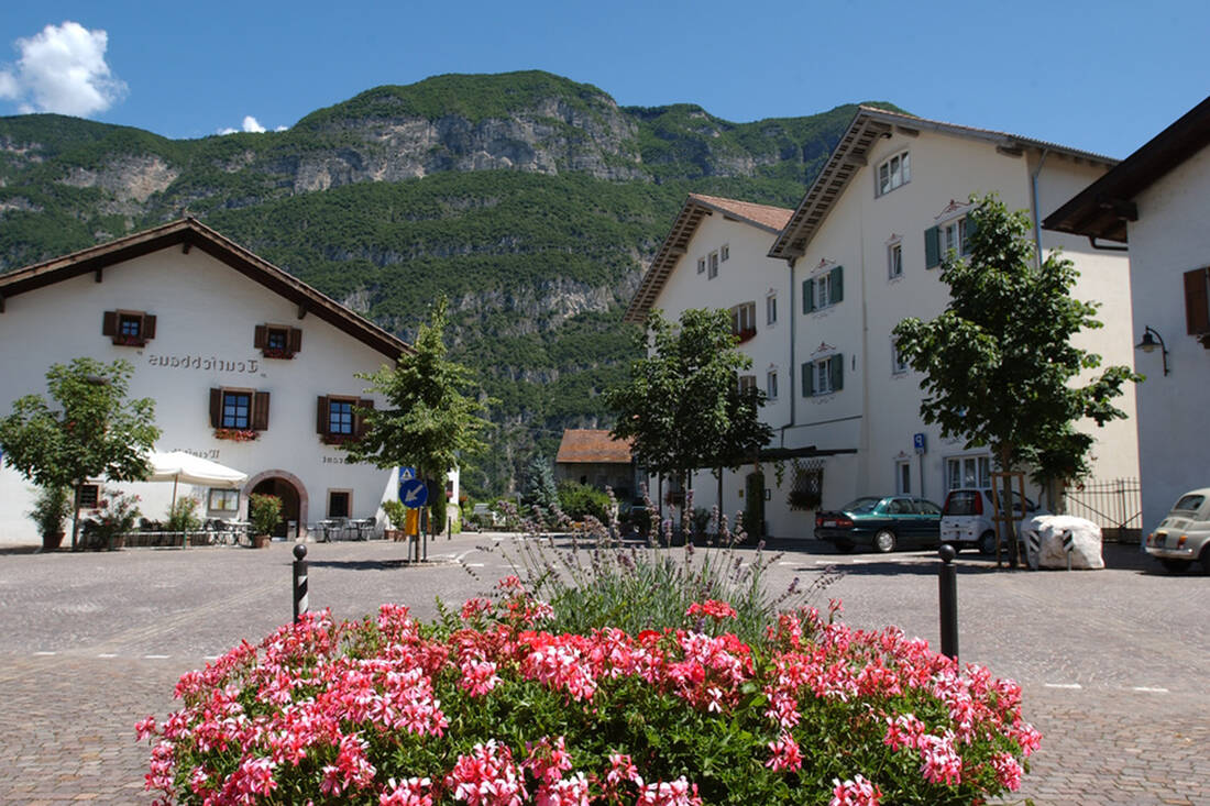 Village square in Cortina