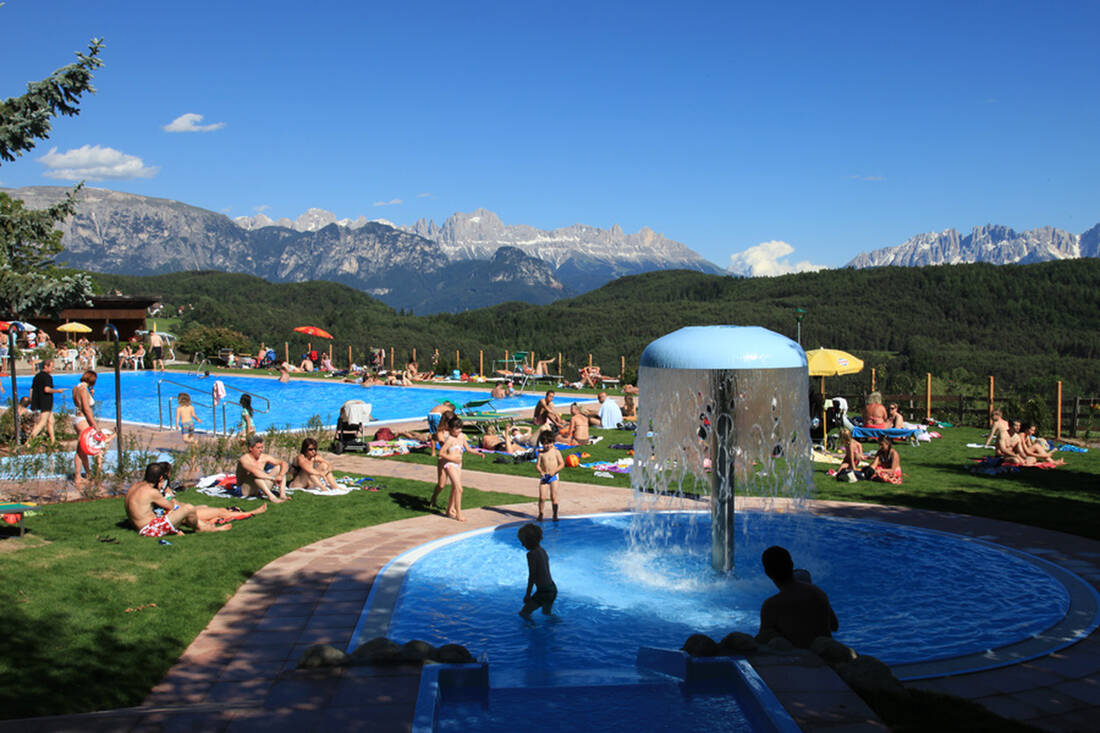 Outdoor Pool in Oberbozen