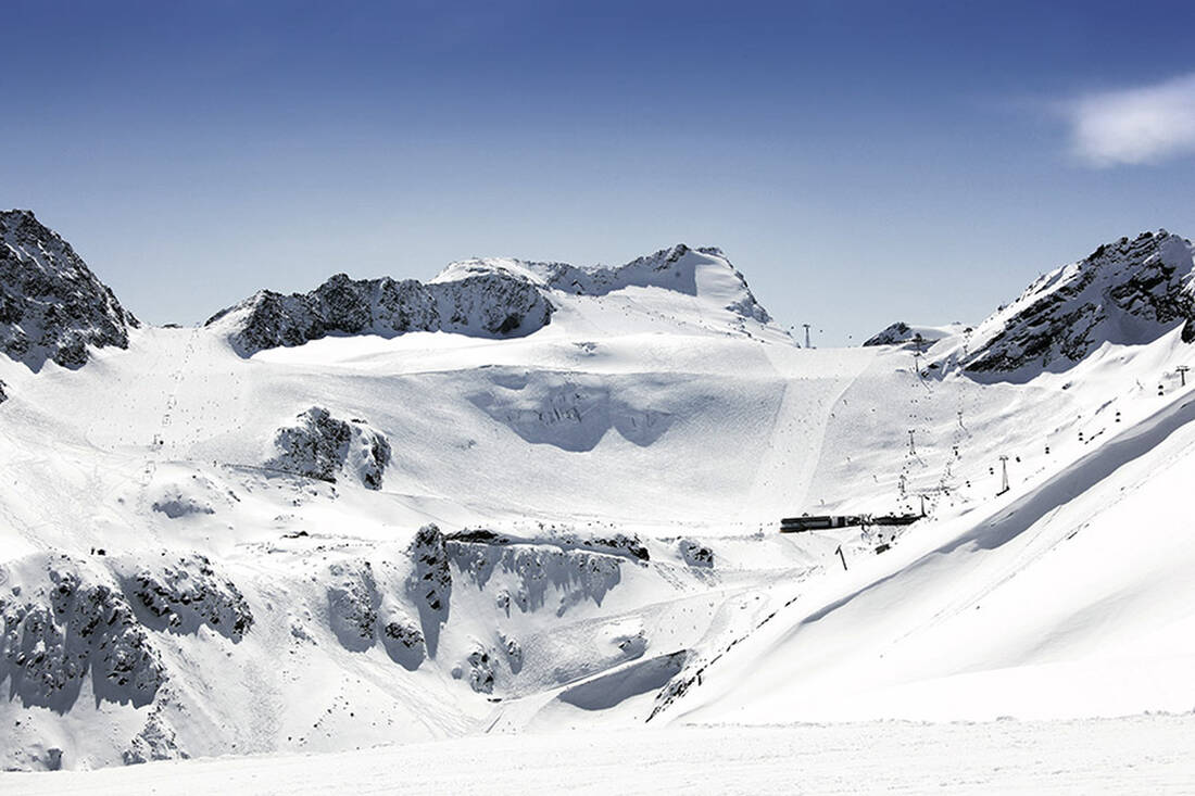 Sölden glacier ski area