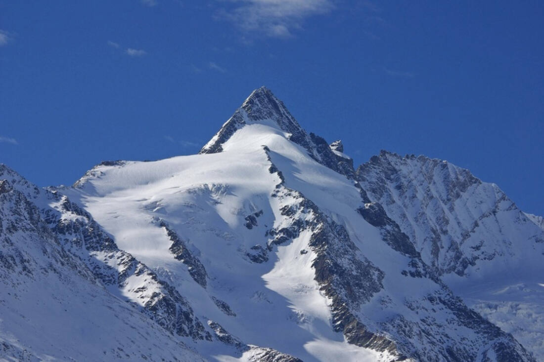 Grossglockner (3,798m), the highest mountain in Austria