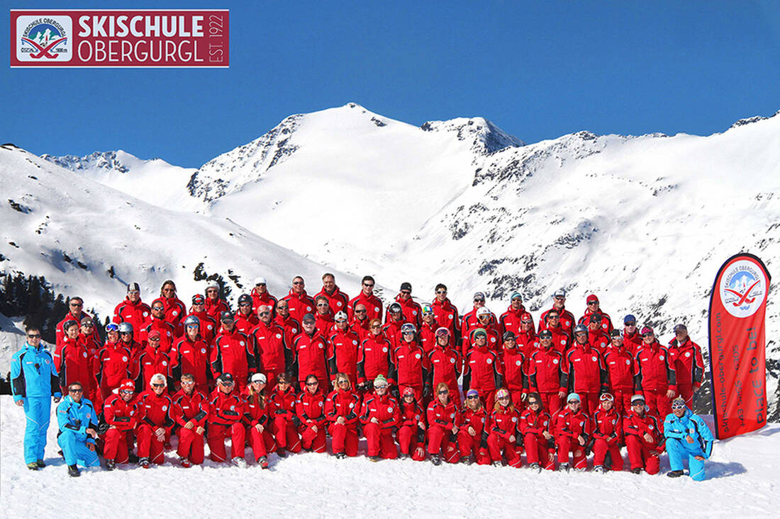 Group photo of the Obergurgl ski school / Ski area Gurgl, the diamond in the Alps!