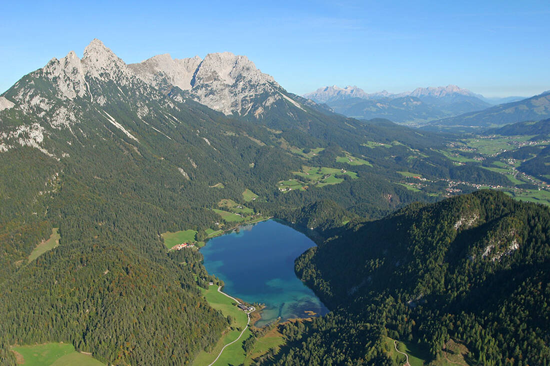 Hintersteiner Lake with Wilder Kaiser