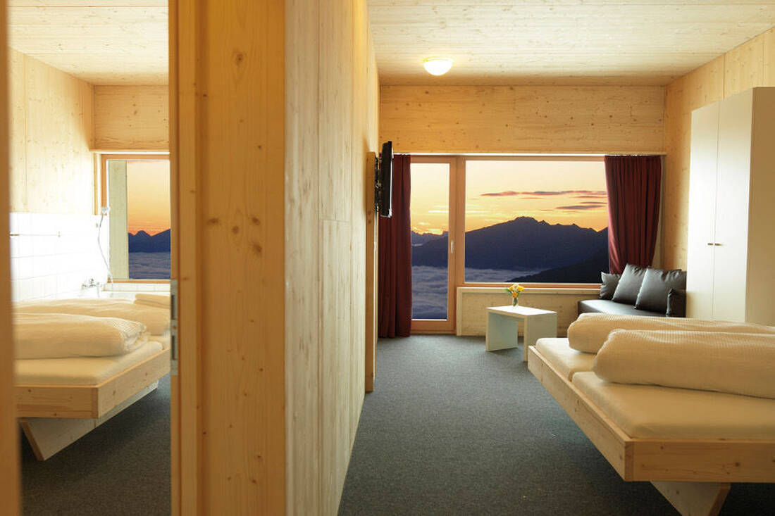 Rooms in the Venet Summit Hut