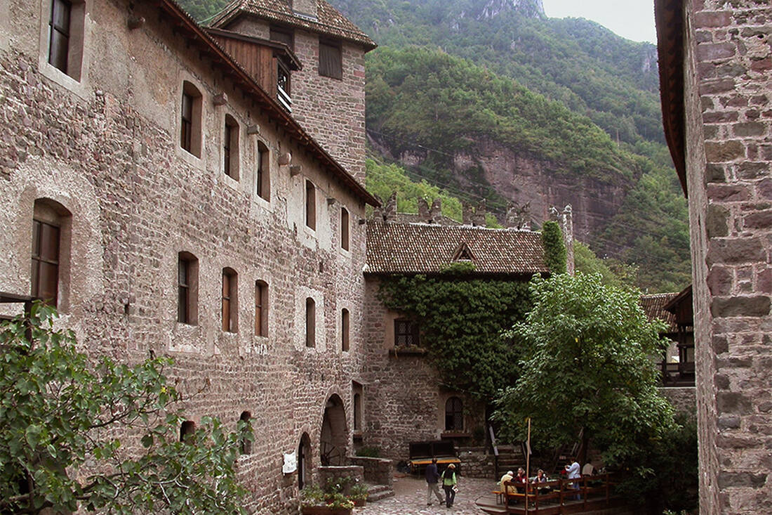 Courtyard of Runkelstein Castle