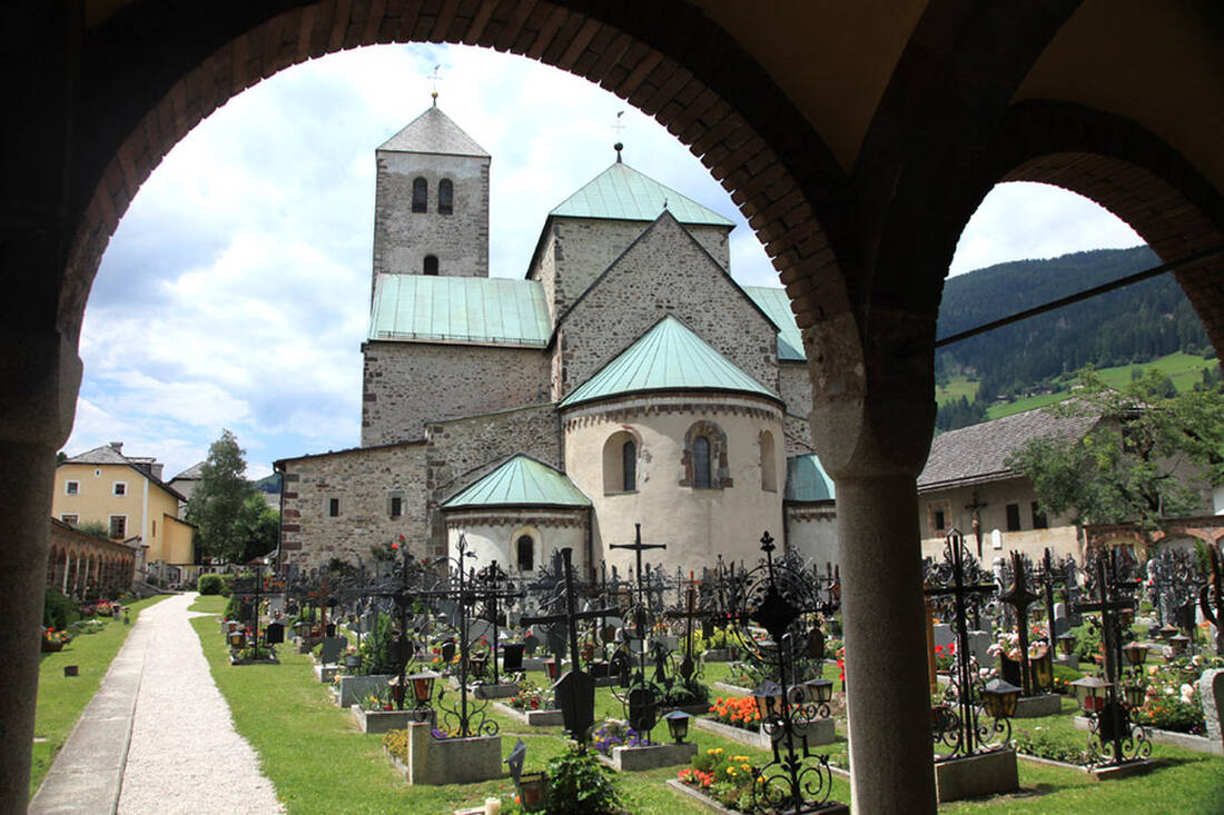 Innichen Romanesque Collegiate Church in Innichen (12th century)