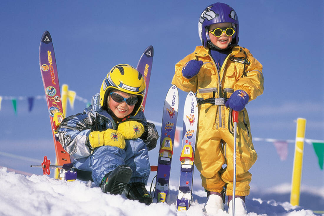 Children's ski fun