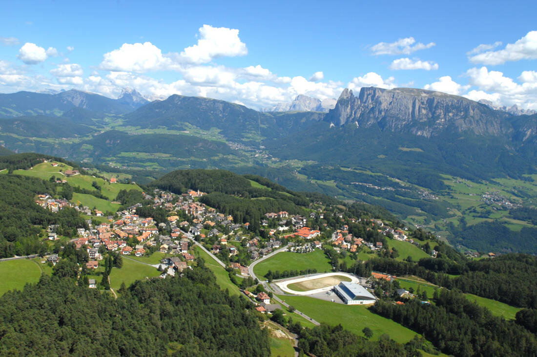 Klobenstein with Dolomites