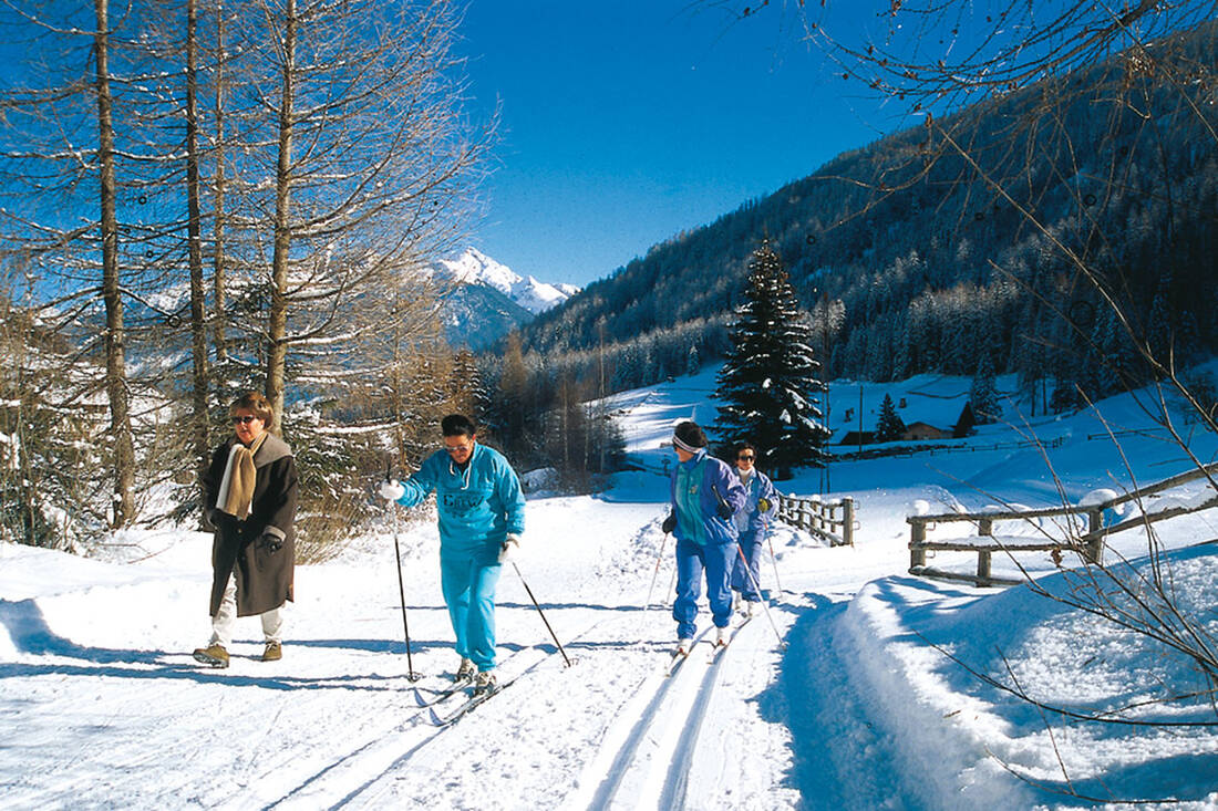 Cross-country skiing in Weißenbach