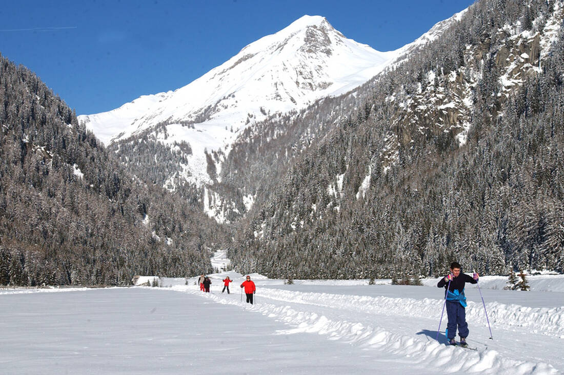 Cross-country ski trail Vals-Jochtal