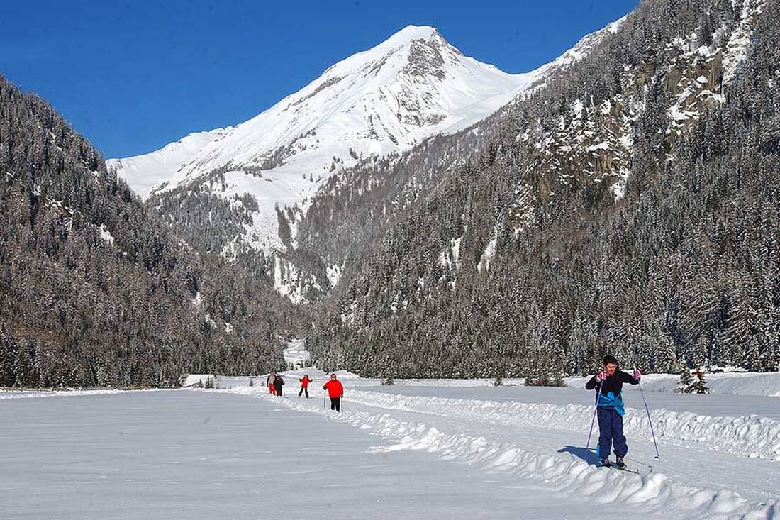 Cross-country ski trail Vals-Jochtal