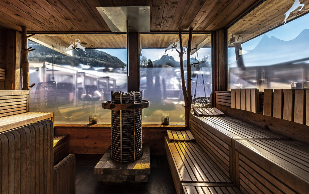 Panoramic sauna