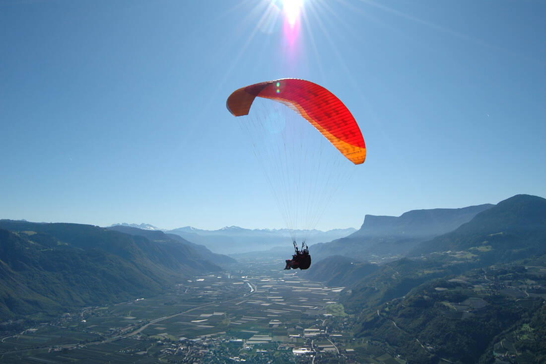 Paragliding in Merano Land