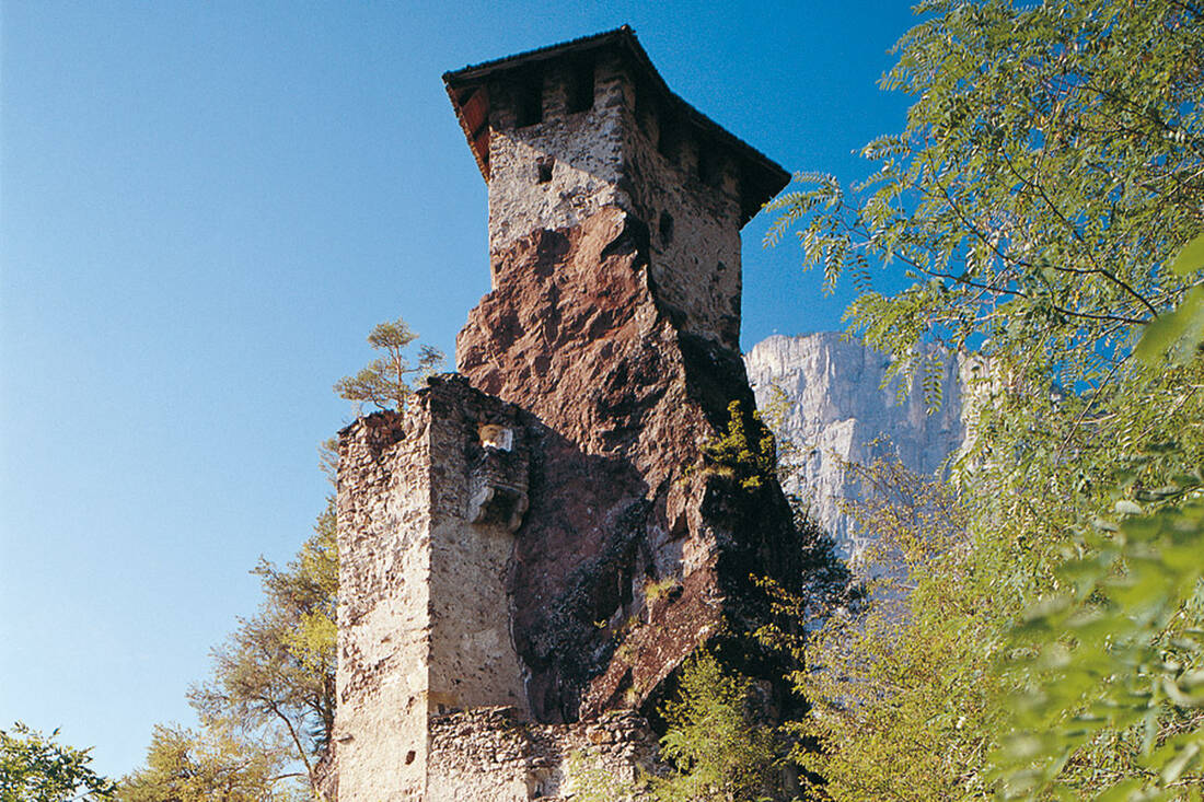 Ruins of Festenstein in Andrian