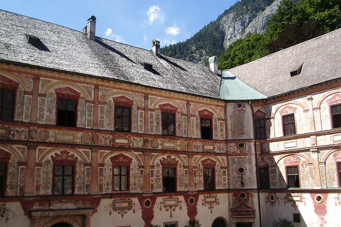 Tratzberg Castle Courtyard