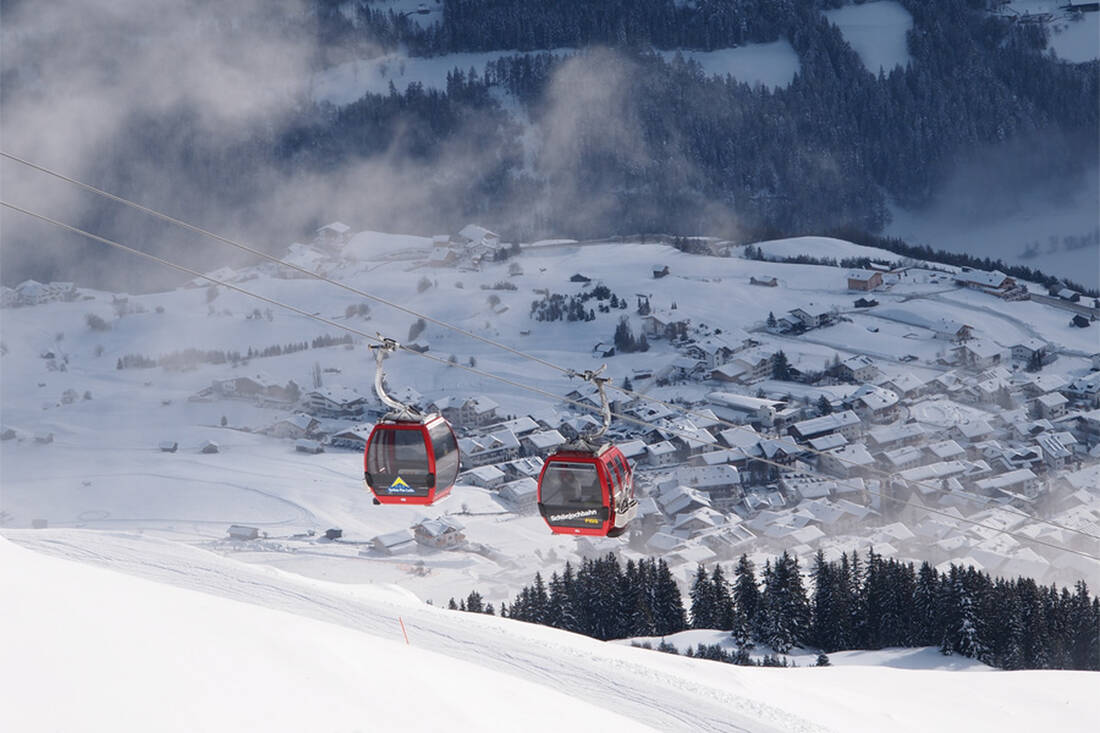 Schönjochbahn in the Serfaus-Fiss-Ladis ski area