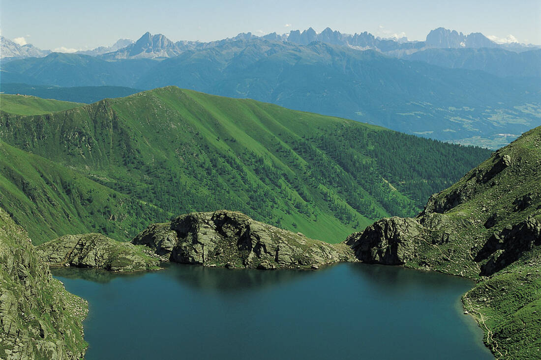 Seefeld Lake with Dolomites