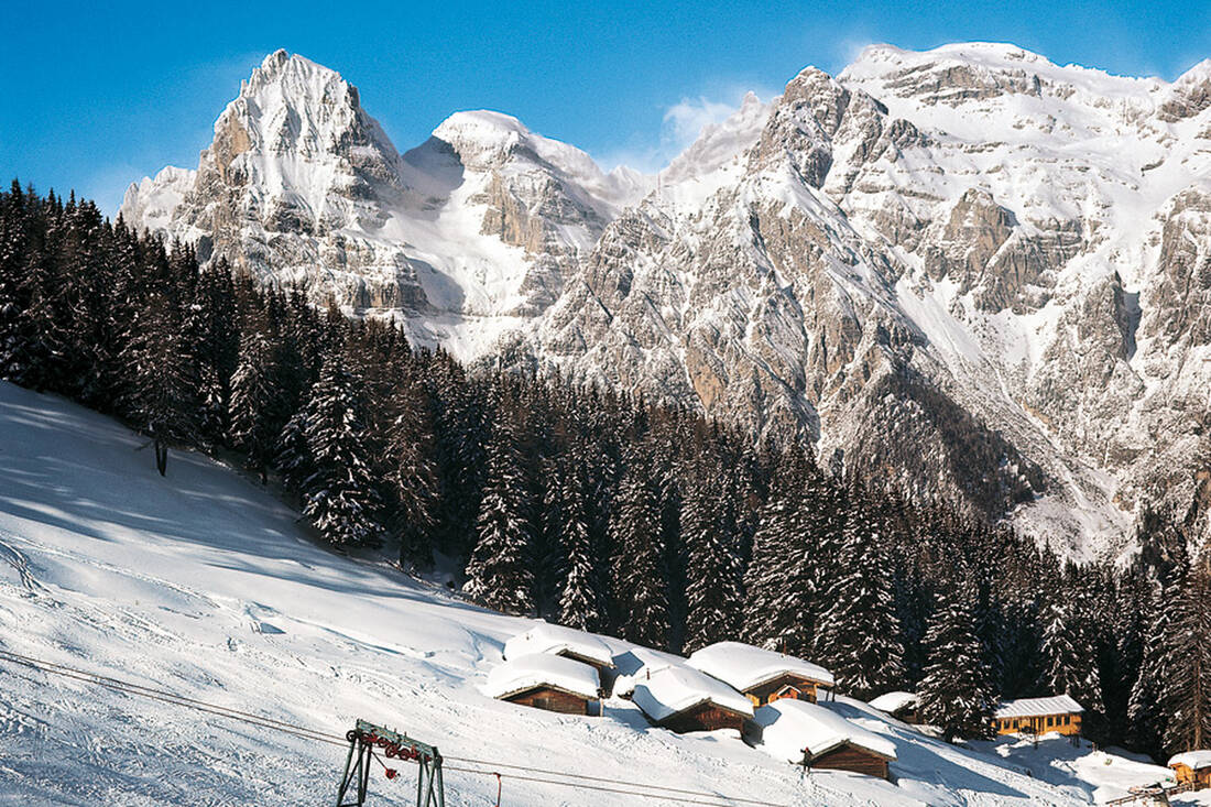 Ski Resort Ladurns Pflersch Valley