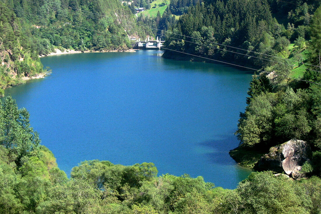Reservoir near Sankt Pankraz in the Ultental