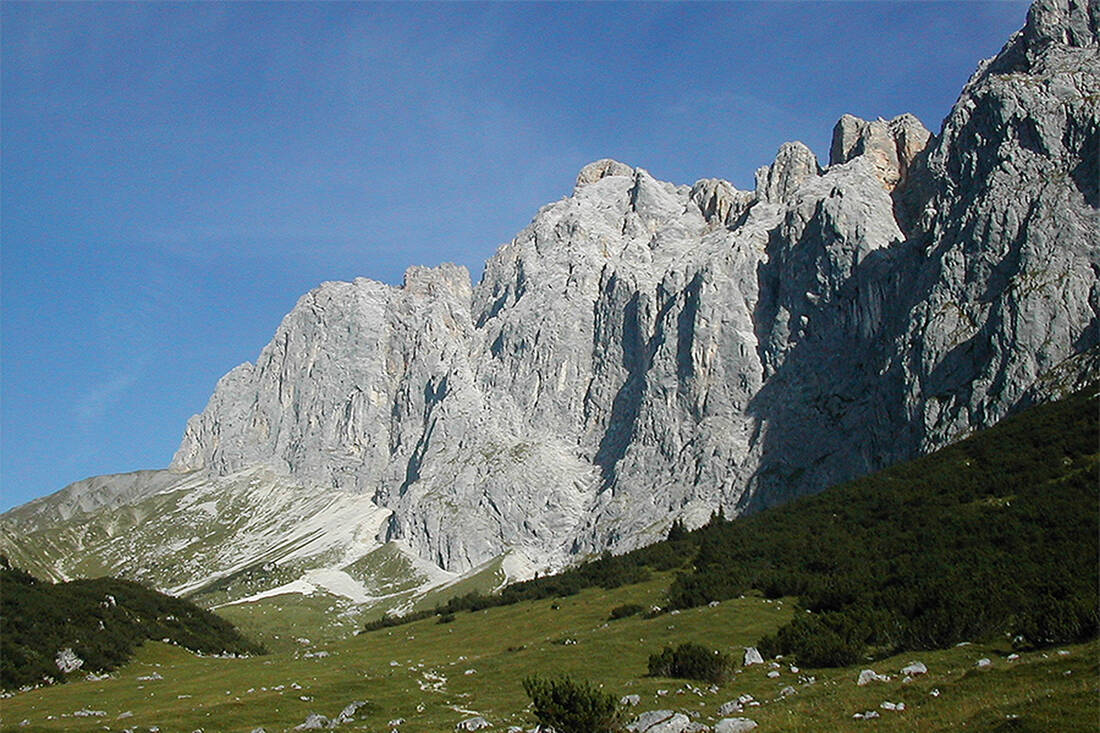 Wetterstein from the Puitbach valley
