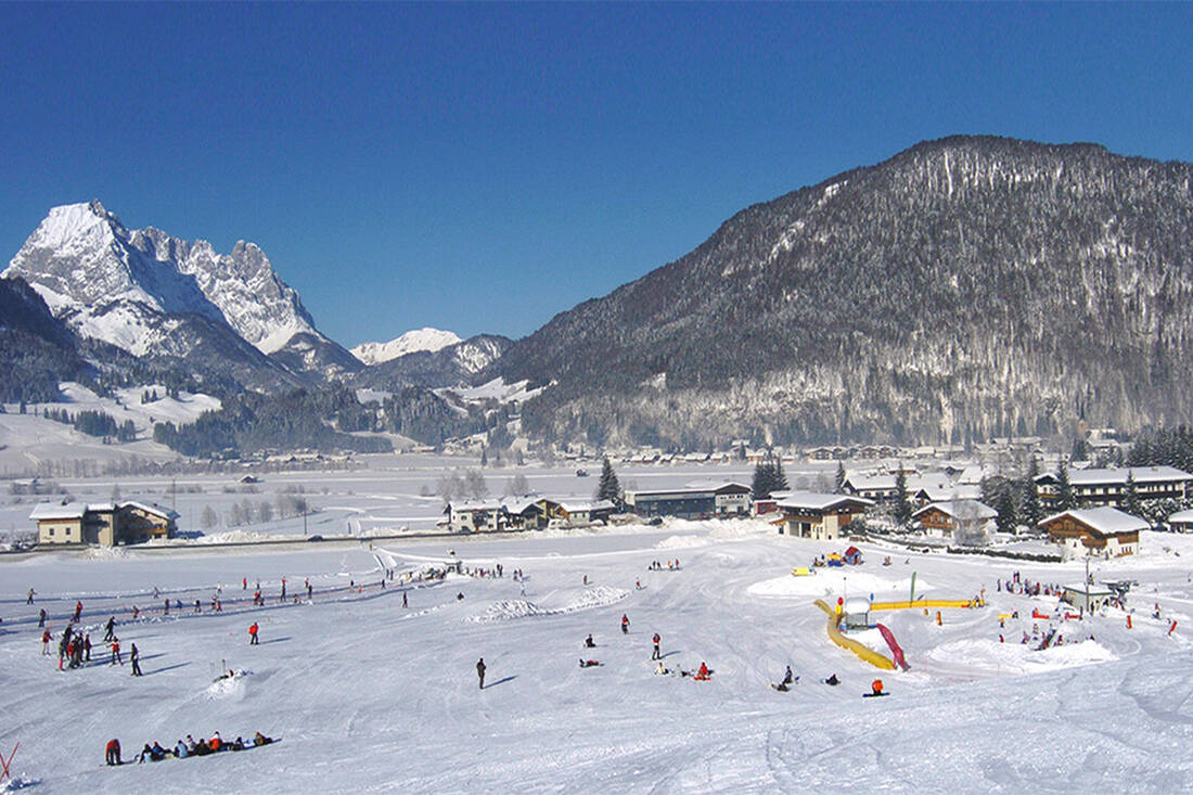 Winter landscape in the Kitzbühel Alps