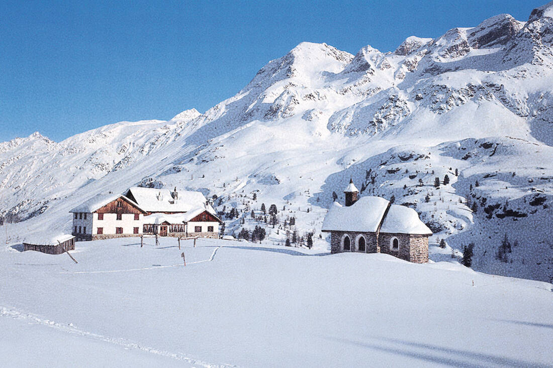 Zufallhütte (2265m) in the Ortler-Cevedale Massif