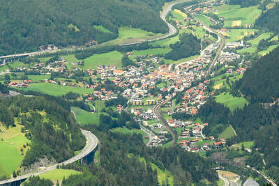 View of Steinach am Brenner