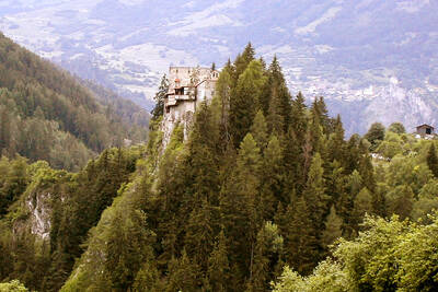 Burg Berneck bei Kauns in Tyrol