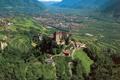Castle and Village of Tyrol