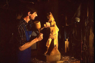 Woodcarving from Val Gardena